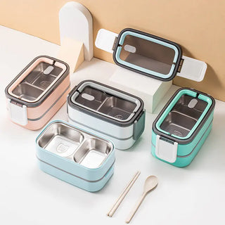 Stainless Steel Bento Box with leakproof design