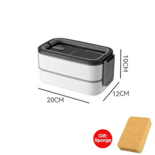Stainless Steel Bento Box with leakproof design
